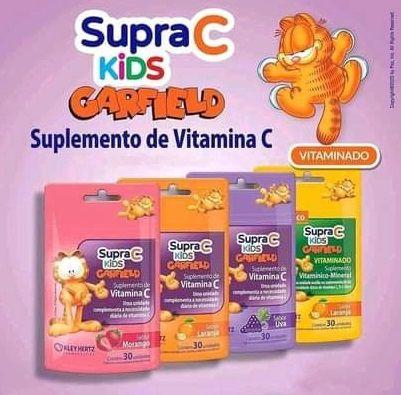 Imagem de Supra C Kids C+D+Zinco Vitaminado 30 Unidades - Kley Hertz