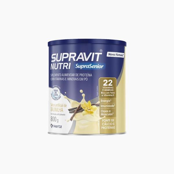 Imagem de Supravit Nutri Supra-Sênior Sabor Baunilha - 800g - Kley Hertz