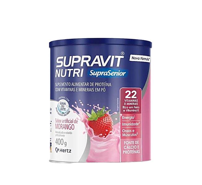 Imagem de Supravit Nutri Suprasenior Sabor Morango 400g - Hertz