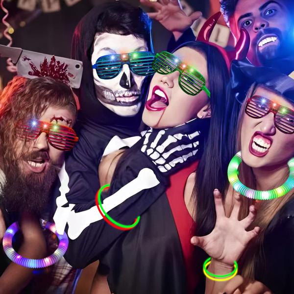 Imagem de Suprimentos de festa BAIJLE 166 unidades Glow In The Dark com Glow Stick