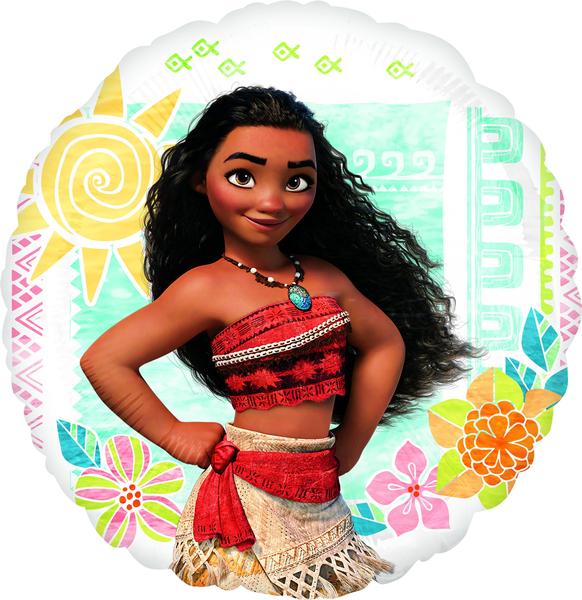 Imagem de Suprimentos de festa Moana 1st Birthday Balloon Bouquet Pink