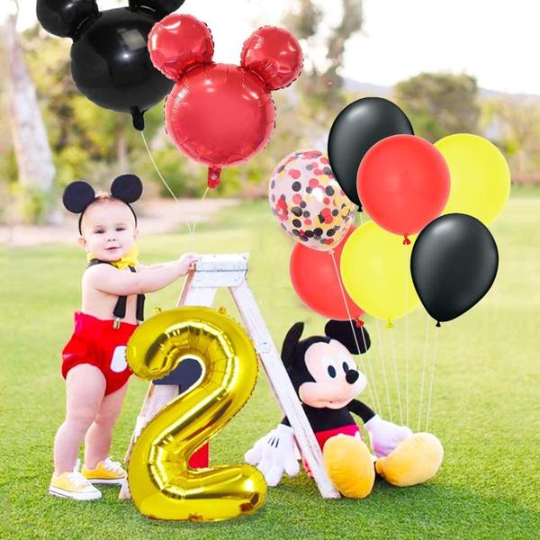 Imagem de Suprimentos de festa Nyhpar Mickey Mouse 2nd Birthday Oh Twodles