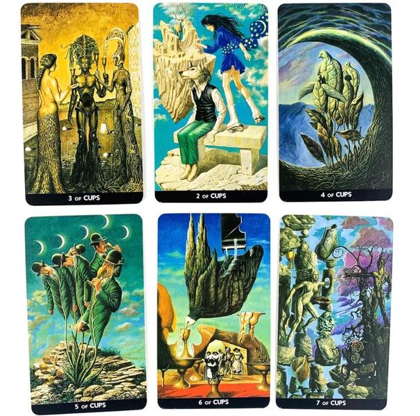 Imagem de Surrealist Tarot Deck Tarô Surrealista Baralho de Cartas de Oráculo