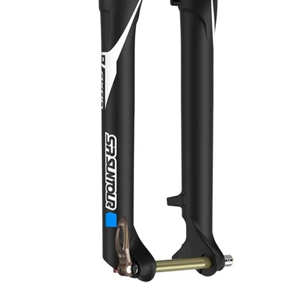 Imagem de Suspensão de Bike Suntour Axon 34 Rlrc Tapered Ar Boost Trava e Ajuste de Retorno 120mm Mtb