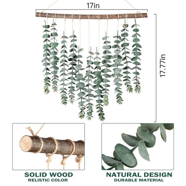 Imagem de Suspensão de parede Sggvecsy Eucalyptus Artificial 17.7