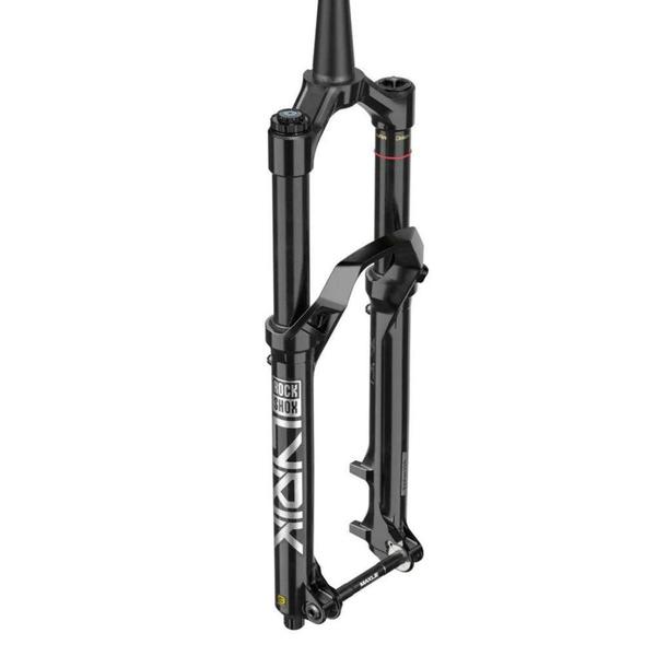 Imagem de Suspensão RockShox Pike Ultimate C1 Charger RC 29 pol Boost 15x110 Ajuste na Coroa Curso 130mm Espiga Alumínio Cônica 44offset DebonAir+ Prata