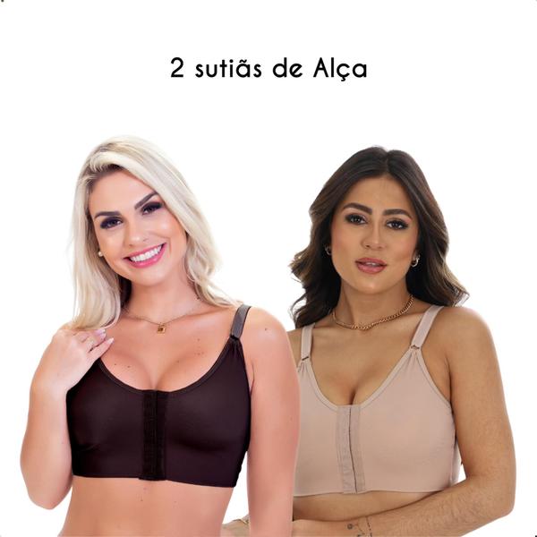 Imagem de Sutiã Mamoplastia de Alça Ajustável Pós Cirúrgico