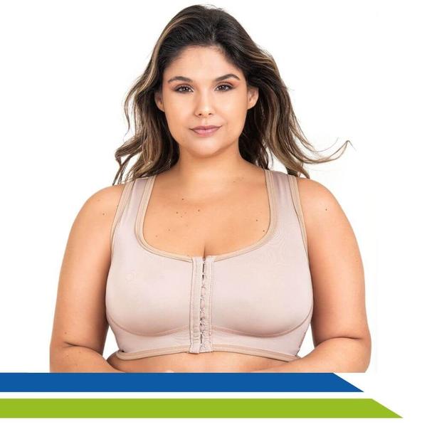 Imagem de Sutiã Plus Size Pós-Cirúrgico com Alça Regata 60109  New Form