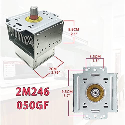 Imagem de suzier Magnetron 2M246 050GF Micro-ondas Magnetron Tube Compatível para LG 6324W1A001L 6324W1A001B AP6316906