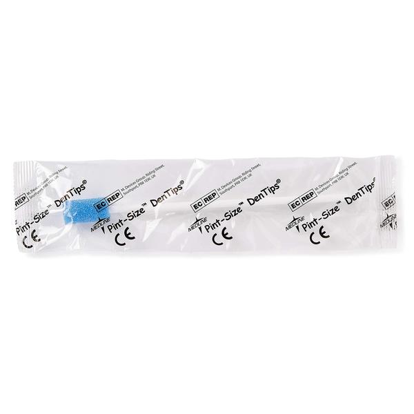 Imagem de Swabsticks orais descartáveis Medline Dentips Adult Blue x500