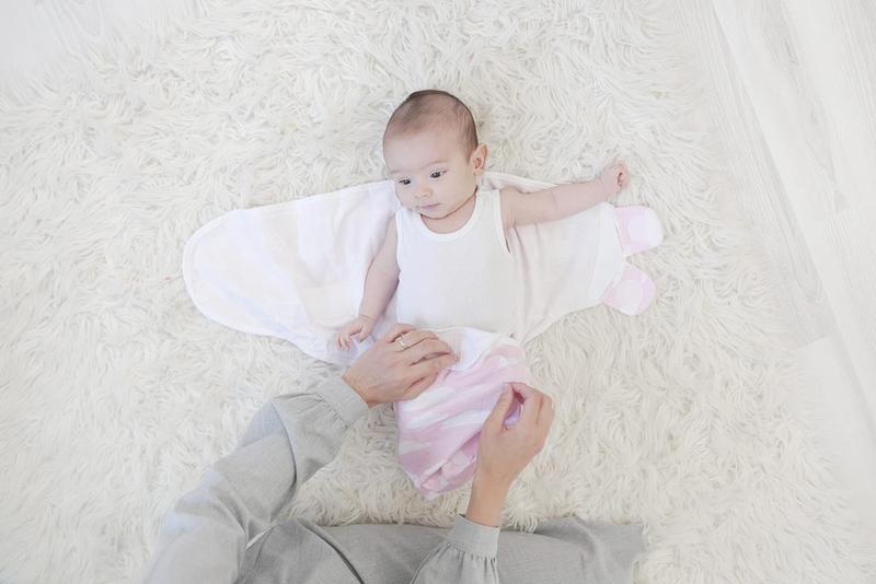 Imagem de Swaddle Blanket BaeBae Goods, conjunto ajustável de algodão infantil, 4