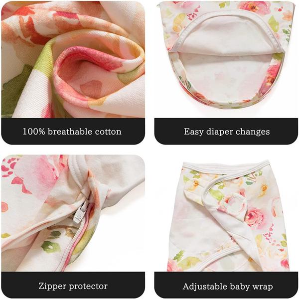 Imagem de Swaddle Blanket Little Tots Easy Change para bebês de 0 a 3 meses