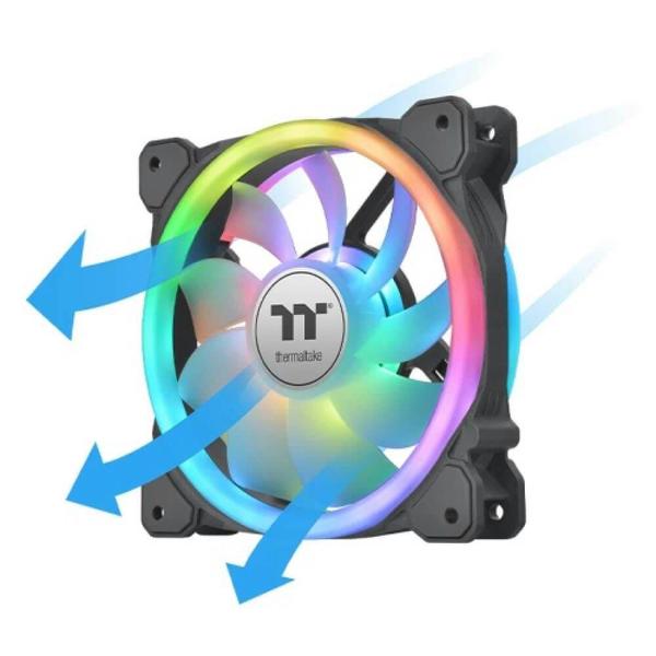 Imagem de SWAFAN 12 Thermaltake Fan RGB Premium Edition Kit 3 Unidades 2000 RPM - CL-F137-PL12SW-A