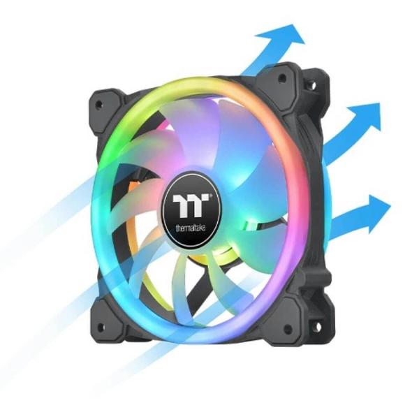 Imagem de SWAFAN 12 Thermaltake Fan RGB Premium Edition Kit 3 Unidades 2000 RPM - CL-F137-PL12SW-A