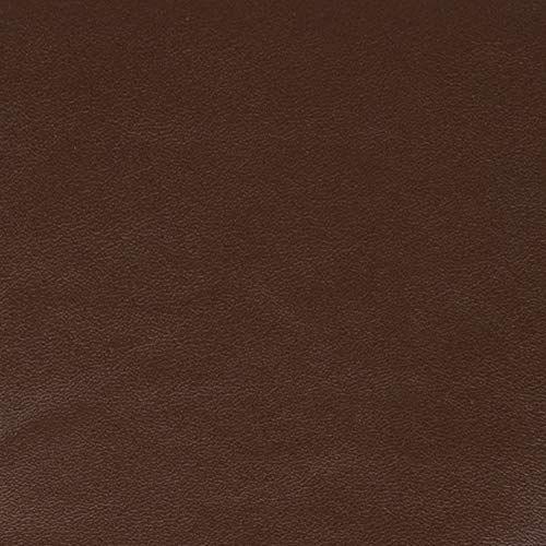 Imagem de Sweet Home Collection Cadeira Almofada de Espuma de Memória Almofadas Tufted Slip Non Skid Rubber Back U-Shaped 17 "x 16" Capa de Assento, 6 Contagem (Pacote de 1), Couro Falso Chocolate Brown