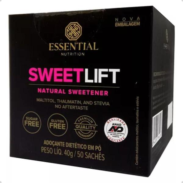 Sweetlift (50 Sachês 0,8g) 40g Essential Nutrition Imagem de Sweetlift (50 Sachês 0,8g) 40g Essential Nutrition