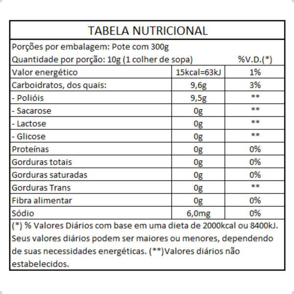 Sweetlift Cook Adoçante Natural 300g Essential Nutrition Imagem de Sweetlift Cook Adoçante Natural 300g Essential Nutrition