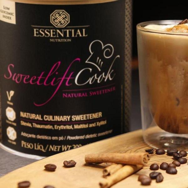 Sweetlift Cook Adoçante Natural 300g Essential Nutrition Imagem de Sweetlift Cook Adoçante Natural 300g Essential Nutrition