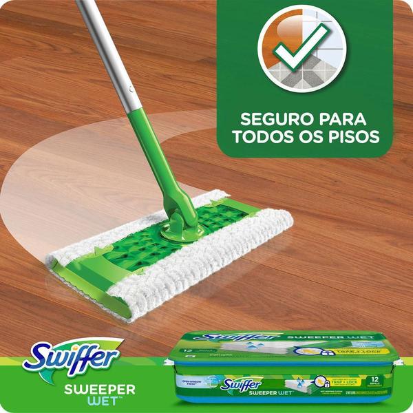 Imagem de Swiffer Toalhas Umedecidas P Limpeza De Pisos Refil 2 Un.