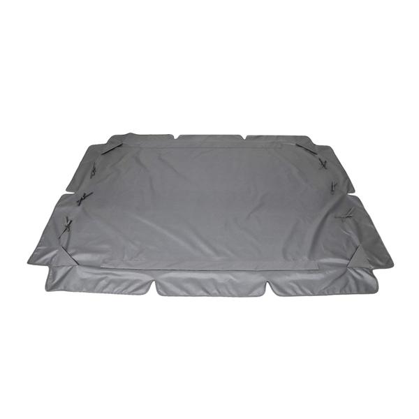 Imagem de Swing Canopy Replacement Hagsfire Outdoor Patio, 3 lugares, cinza