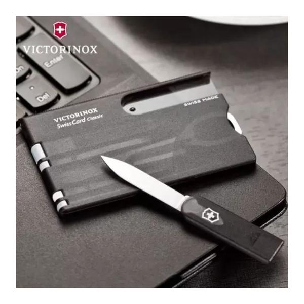 Imagem de Swiss Card Classic Preto Translúcido Victorinox