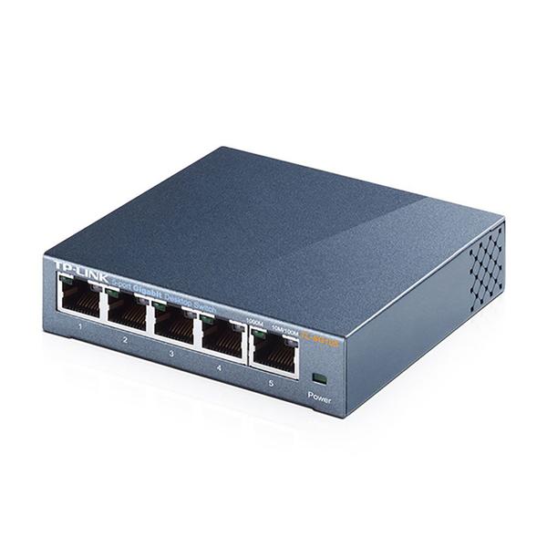 Imagem de Switch 05 Portas TP-LINK TL-SG105 Gigabit 10/100/1000 MBPS