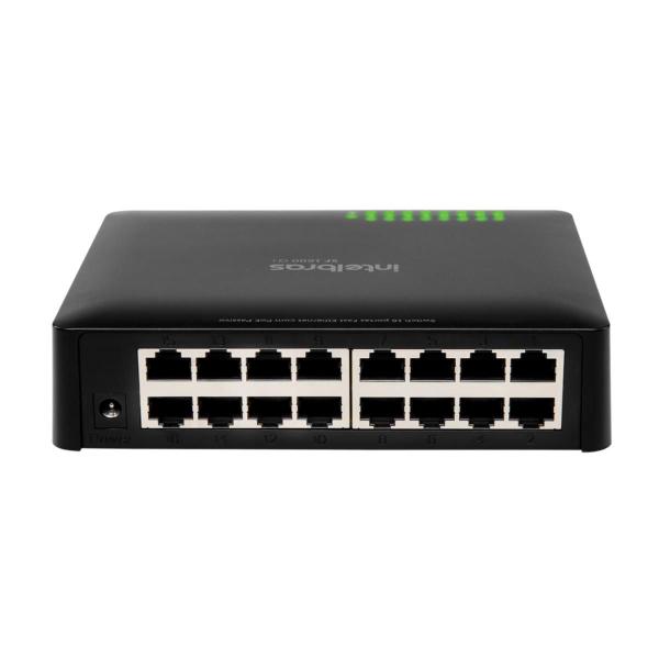 Imagem de Switch 16 Portas Fast Ethernet Sf 1600 Q+ Intelbras