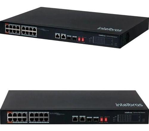 Imagem de Switch 16p Fast Poe 2p Giga 2p Sfp Combo Sf1822 Hi-poe