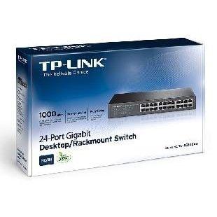 Imagem de Switch 24 Portas 10/100/1000 Mbps Tp-Link Tl-sg1024d SMB