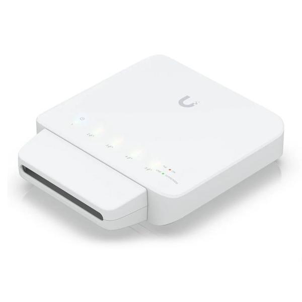 Imagem de Switch  5 Portas 10/100/1000 Gigabit POE Flex USW-Flex Ubiquiti