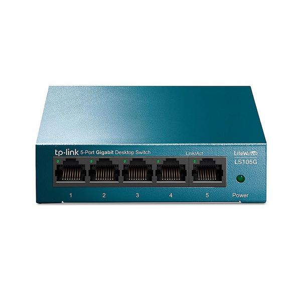 Imagem de Switch 5 portas 10/100/1000 Mbps TP-LINK LS105G