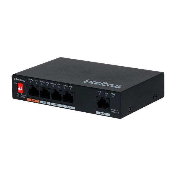 Imagem de Switch 5 Portas Fast 10/100 Com 4 Portas Poe Sf 500 Hi-poe Skd 4760069