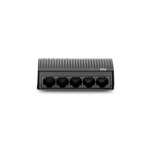 Switch 5 Portas Gigabit (10/100/1000mbps) Re605 - MULTILASER Imagem de Switch 5 Portas Gigabit (10/100/1000mbps) Re605
