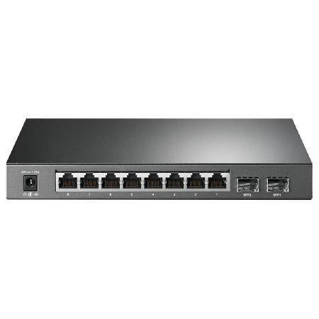 Imagem de Switch 8 portas 10/100/1000 Mbps + 2 Slots Sfp Jetstream Tp-Link Tl-sg2210p Smb