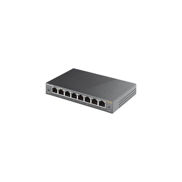 Imagem de Switch 8 Portas 10/100/1000 Mbps Tp-Link Tl-sg108e Smb