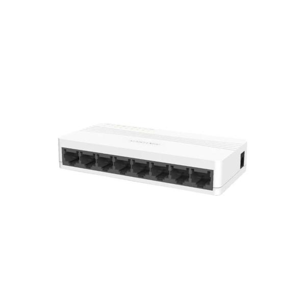 Imagem de Switch 8 portas fast 10/100 mbps ds-3e0108d-e hikvision