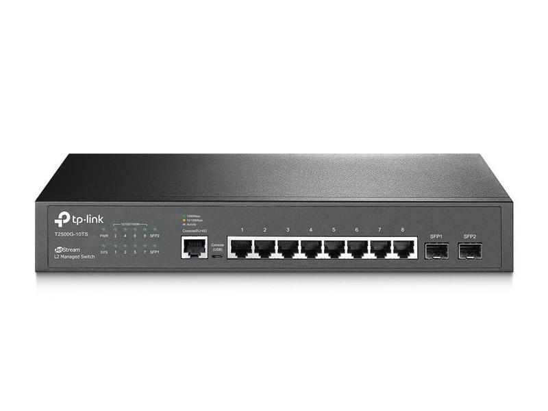 Imagem de Switch 8 Portas Gigabit Gerenciavel L2 T2500G-10TS TL-SG3210