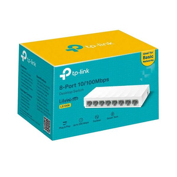 Imagem de Switch 8 Portas TP-Link LS1008 10/100Mbps