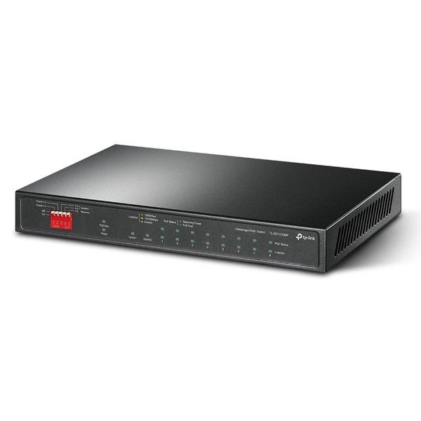 Imagem de Switch  9 Portas 10/100/1000 PoE + 1 Slot Gigabit SFP TL-SG1210MP TP-Link