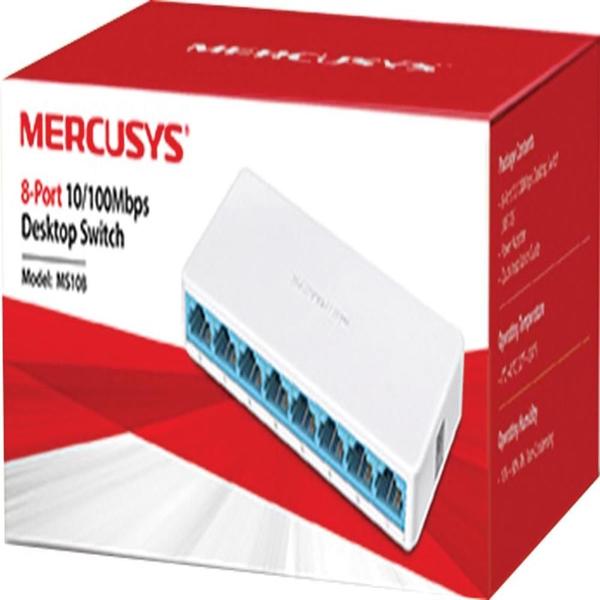 Imagem de Switch De Mesa 8 Portas 10/100mbps Ms108