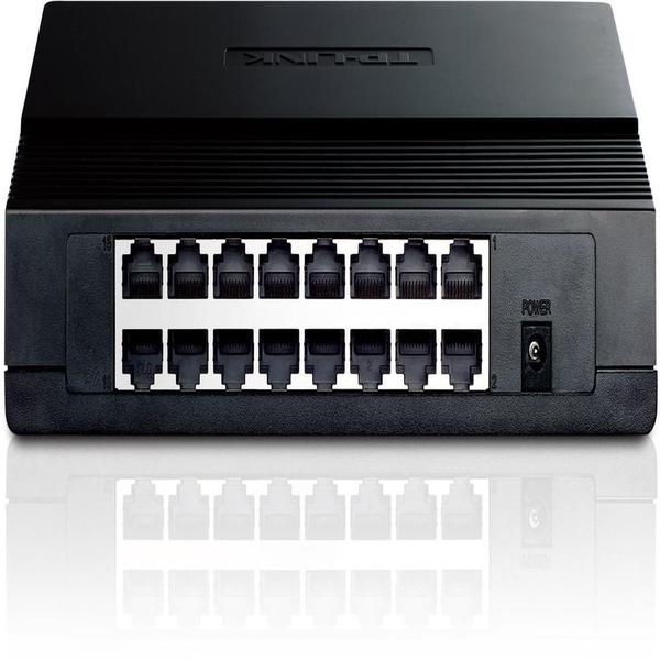 Imagem de Switch De Mesa De 16 Portas - 10/100mbps - Tl-sf1016d Smb