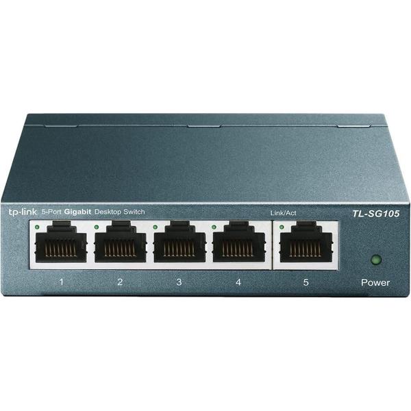 Imagem de Switch De Rede Tp-Link Tl-Sg105 Com 5 Portas