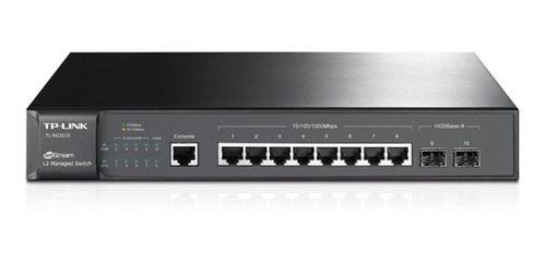 Imagem de Switch Gerenciável 8 Portas Gigabit Tp-link Sg3210 + 2 Sfp