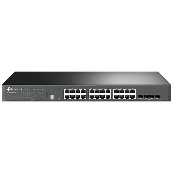 Imagem de Switch Gerenciável Gigabit L2+ 24 Portas C/ 4 Slots Sfp+ 10ge Jetstream Tl-sg3428x Smb