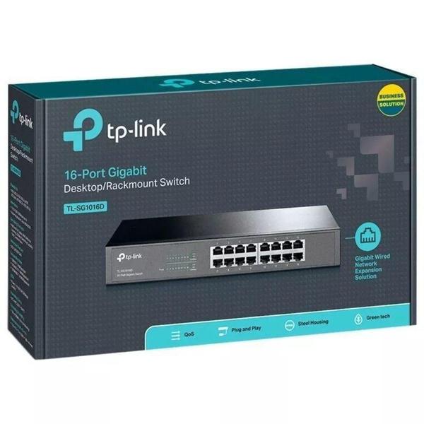 Imagem de Switch Gigabit de 16 portas - Tp-Link