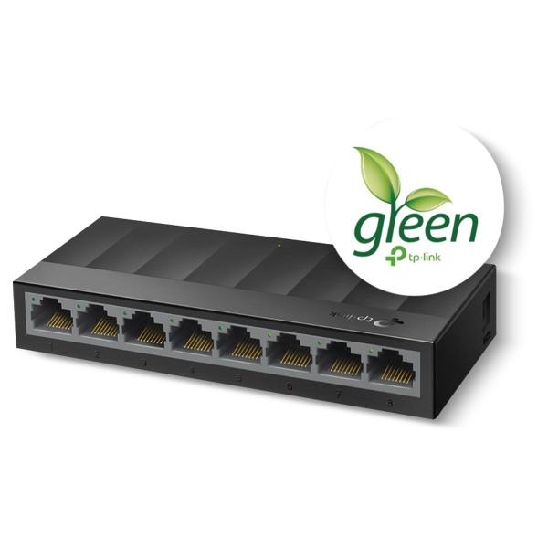 Imagem de Switch Gigabit De Mesa Com 8 Portas 10/100/1000 Ls1008g Smb