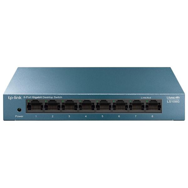 Imagem de Switch Gigabit De Mesa Com 8 Portas 10/100/1000 Ls108G Smb