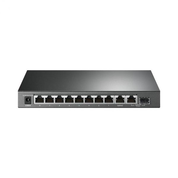 Imagem de Switch gigabit profissional 10/100/1000 c/ 10 portas (sendo 8 poe) tl-sg1210mp smb