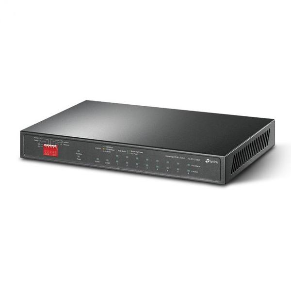 Imagem de Switch gigabit profissional 10/100/1000 c/ 10 portas (sendo 8 poe) tl-sg1210mp smb