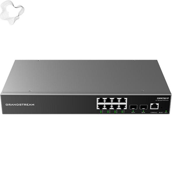 Imagem de Switch Grandstream  Gwn7801p Gerenciável 8 Portas Giga Poe